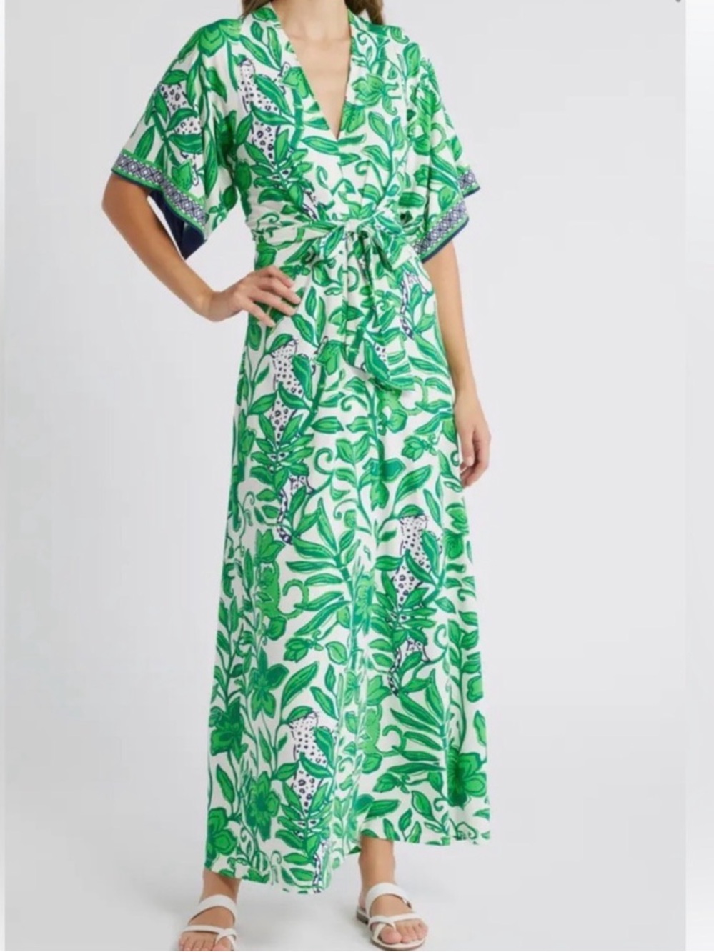Lilly Pulitzer Wisteria V-Neck Maxi Dress